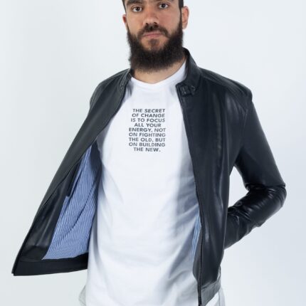 Izmir lambskin (Black / Dark Navy Teal) - Image 6